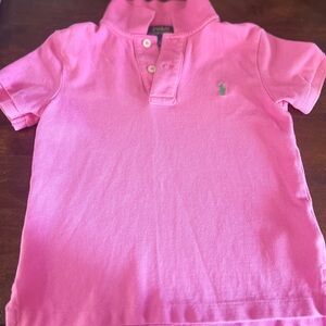 Polo by Ralph Lauren Kids Bright Pink Polo